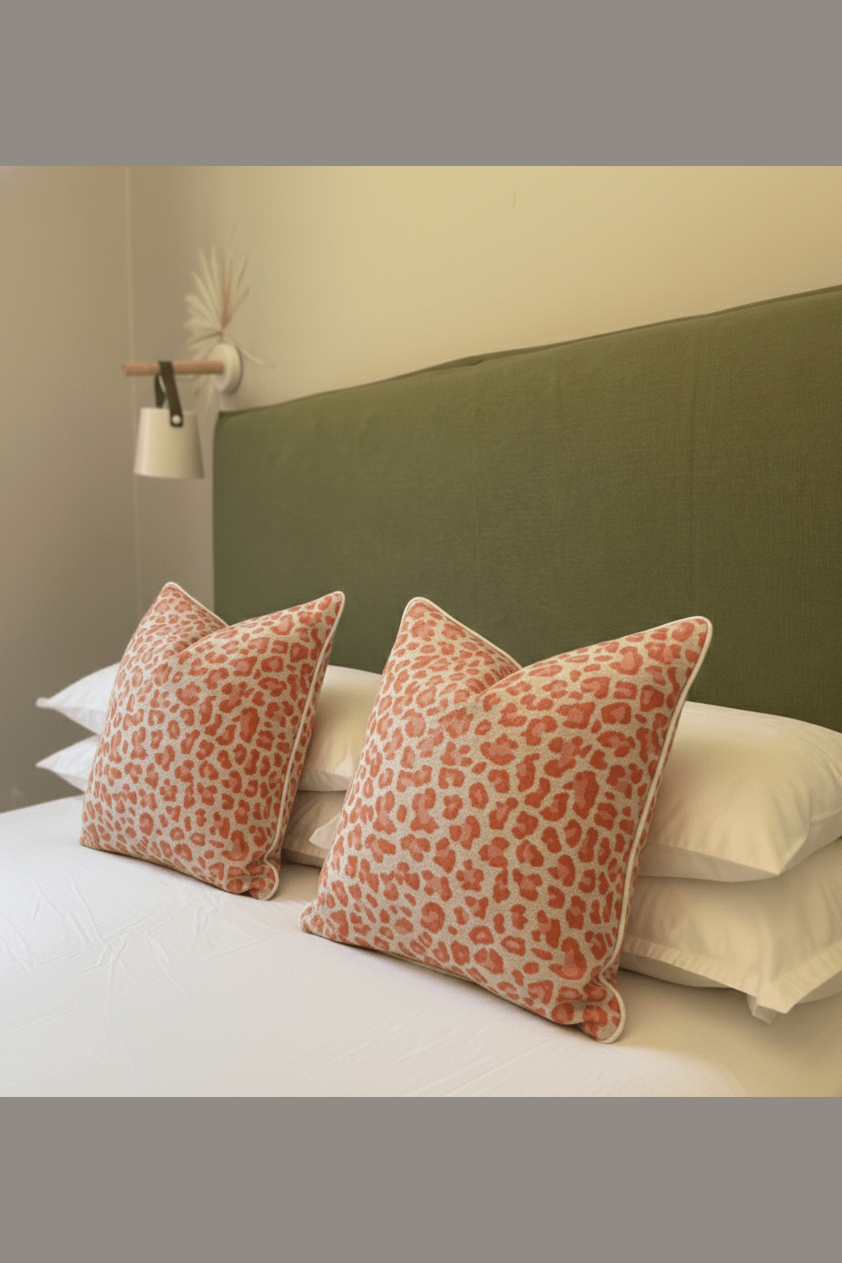 Olive Headboard Cover - SlipCo.