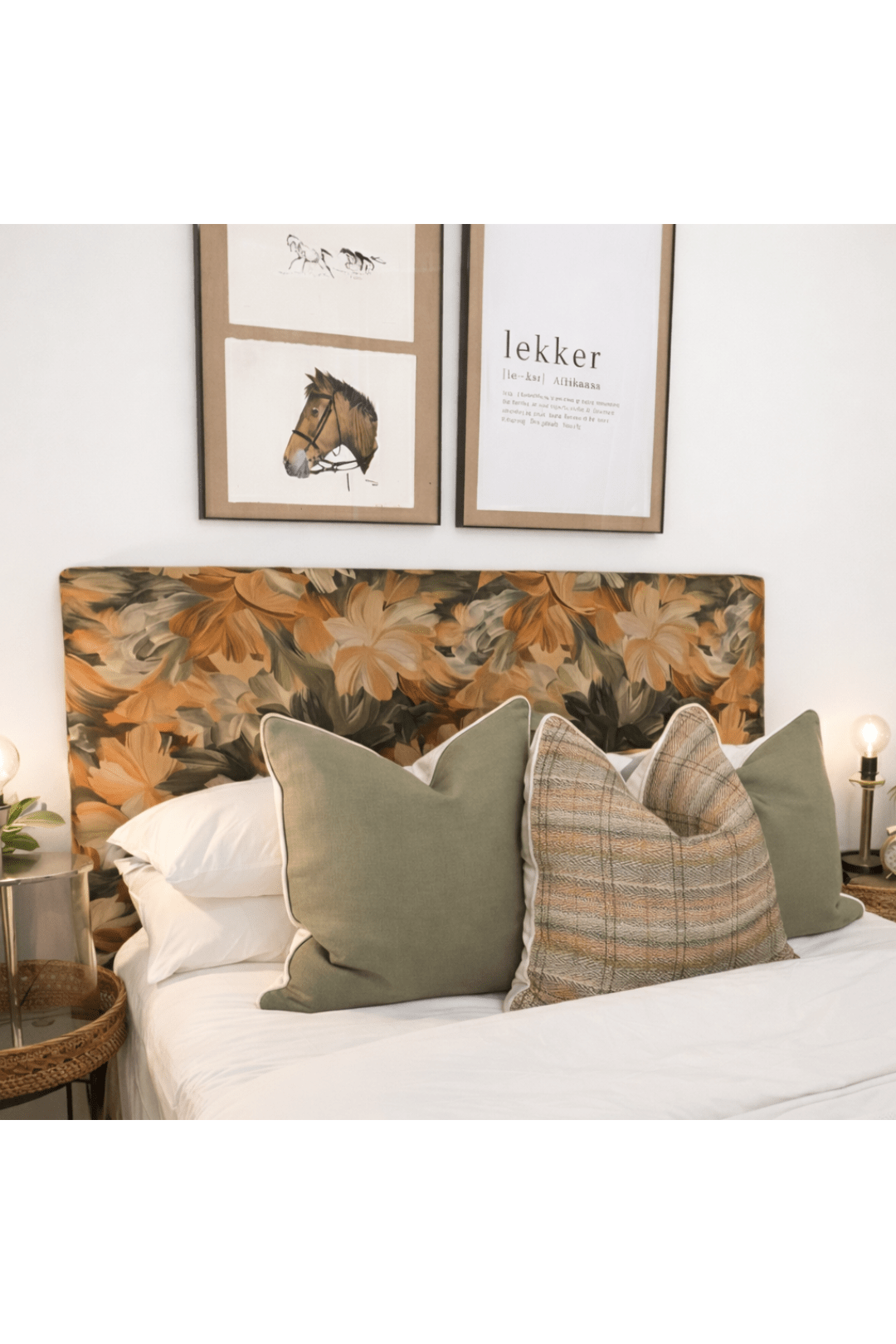 Sunrise - headboard slipcover - SlipCo.